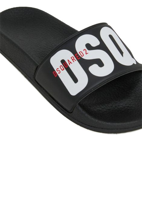 Ciabatte con logo DSQUARED2 JUNIOR | 827901